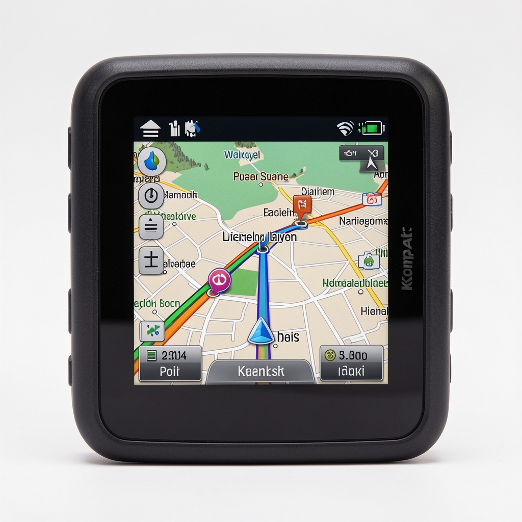 Seyahat ve trekking rotaları için kompakt GPS navigasyon cihazı