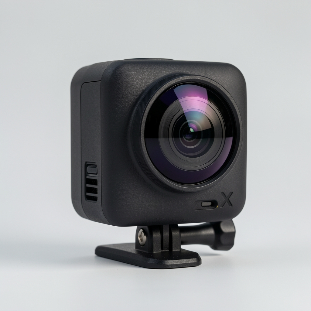 Insta360 X4 360 derece aksiyon kamerası, çift lens tasarımı