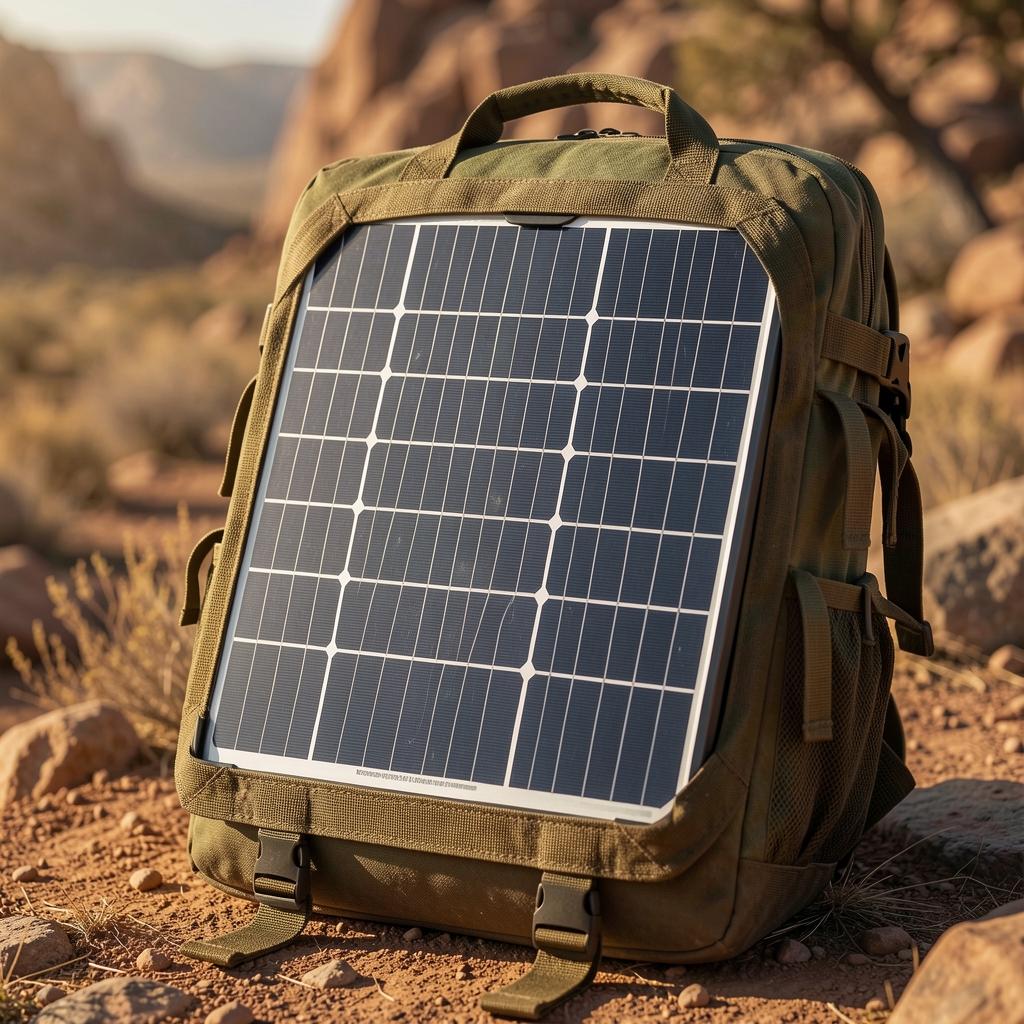 Goal Zero Nomad 100 solar panel, kamp çantasına bağlanabilir tasarım